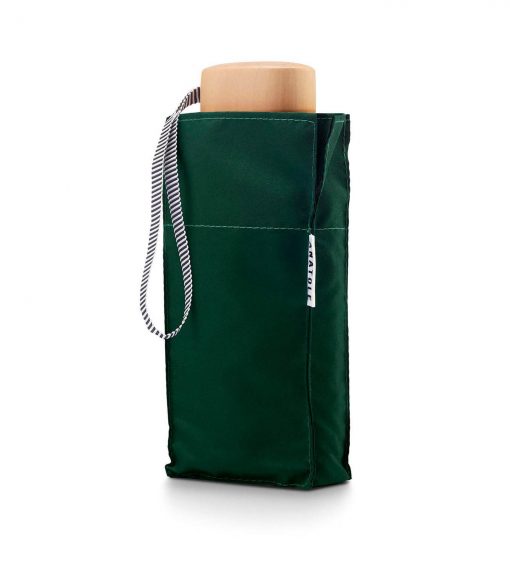 Green folding compact umbrella – GUSTAVE