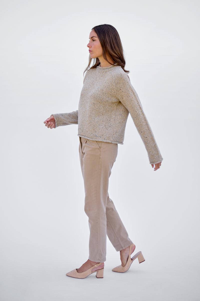 Islander Pullover - Pebble