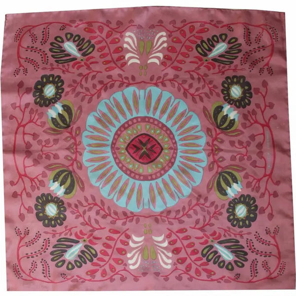 Mini Marushka Silk Scarf - Rose Pink