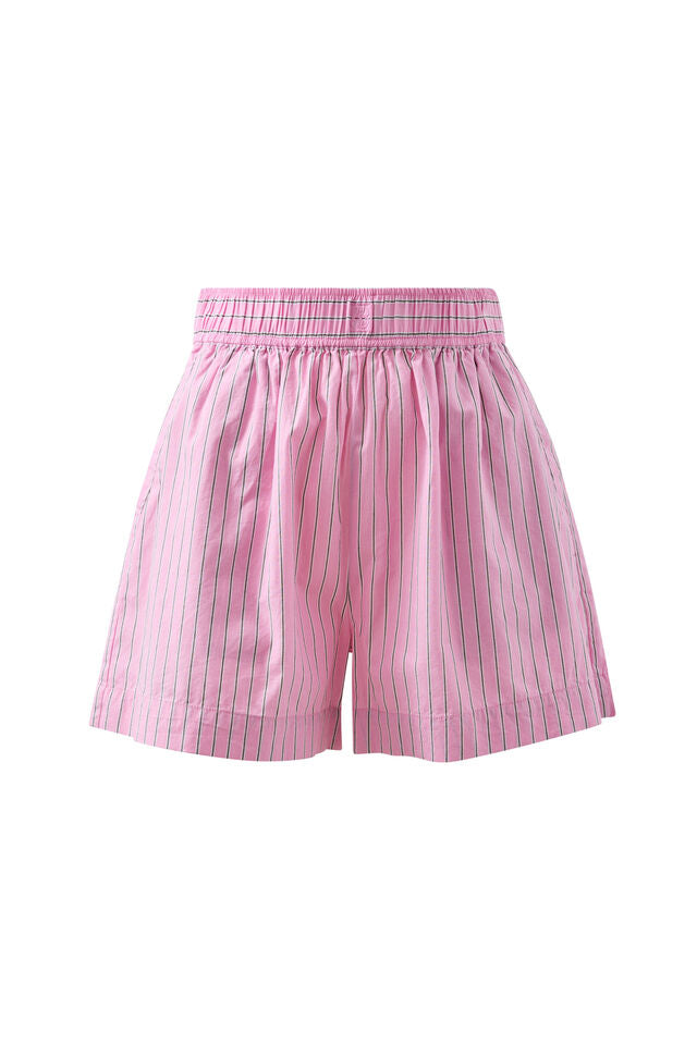 Mila Short - Hibiscus Pink Stripe