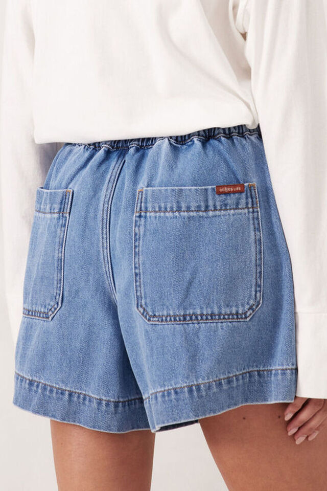 Weekender Short - Fresh Indigo