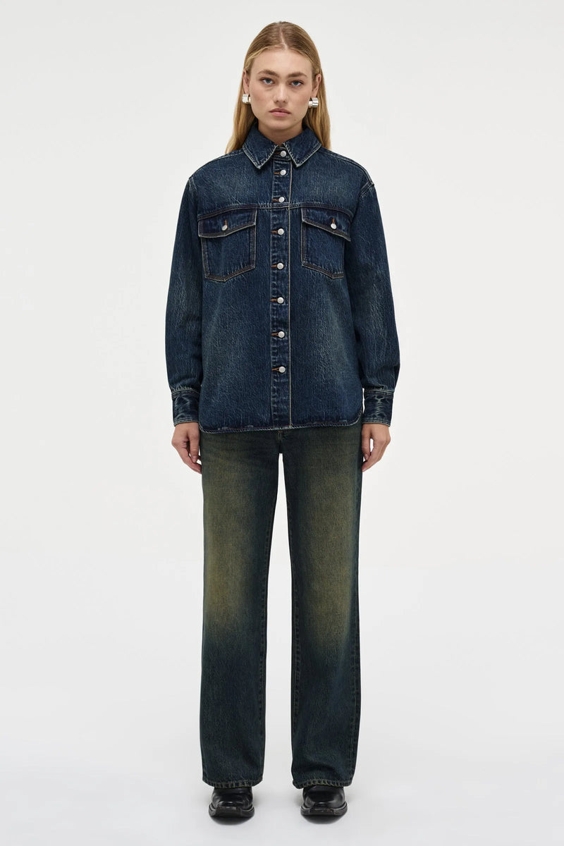 Amarillo Overshirt - Pure Indigo