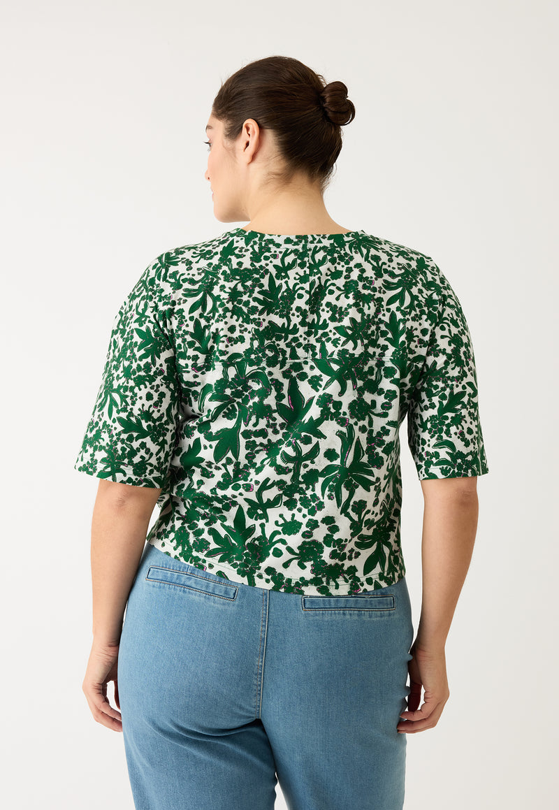 Tasmin Boxy Tee - Parsley
