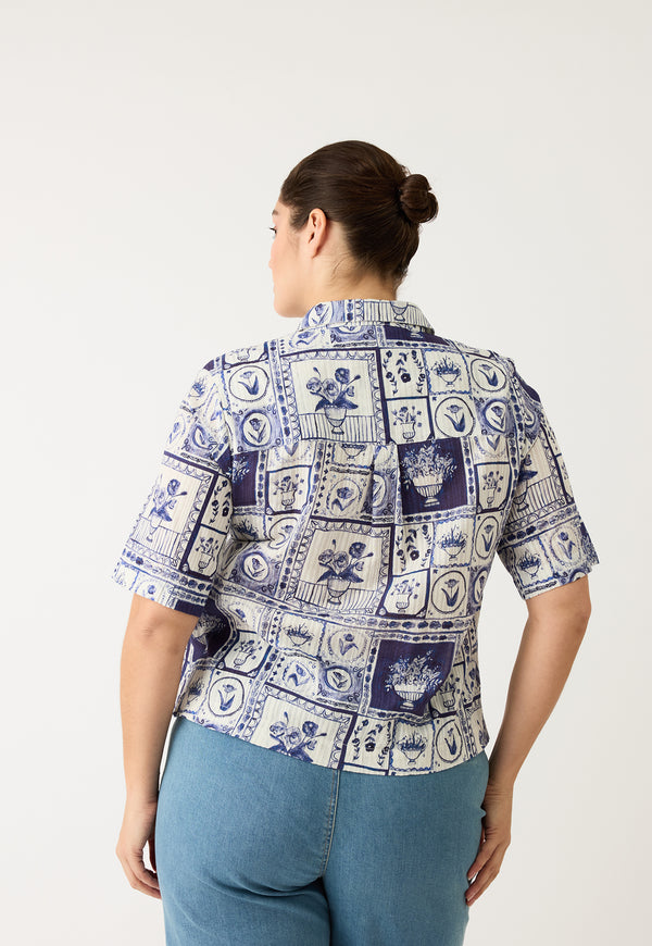 Summer Shirt - Lyon Tile