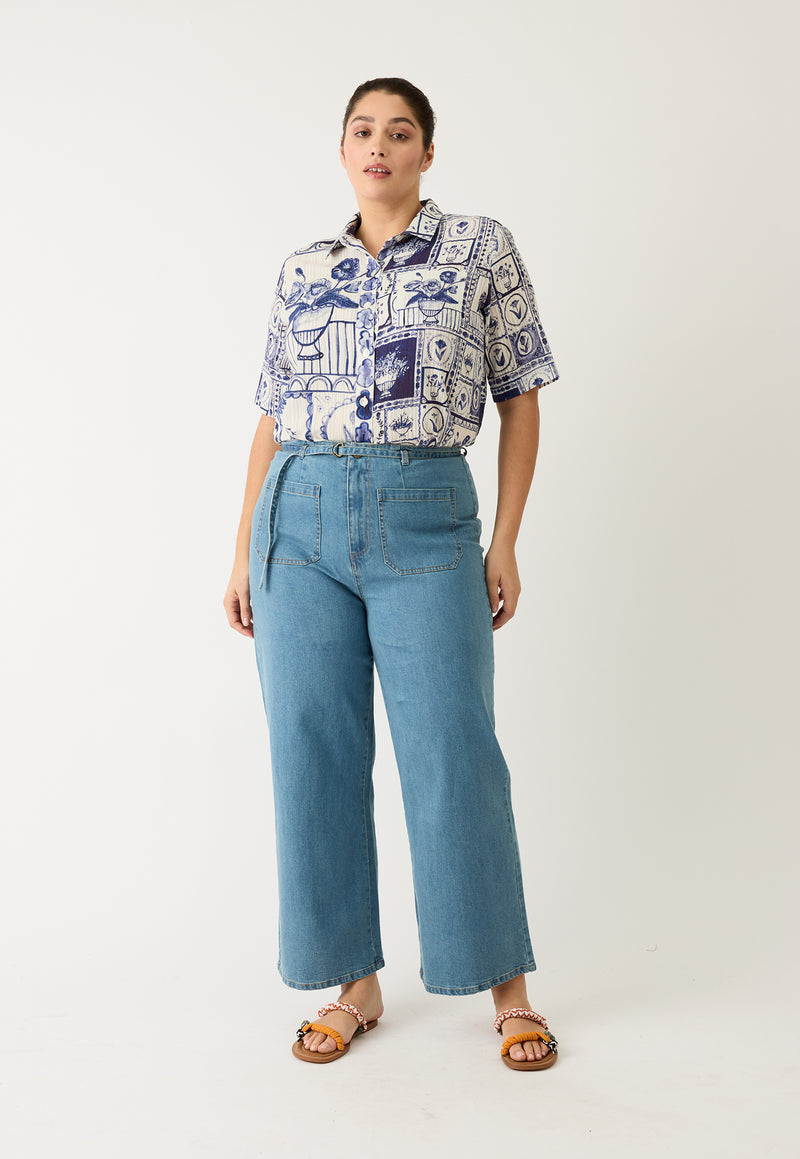 Summer Shirt - Lyon Tile