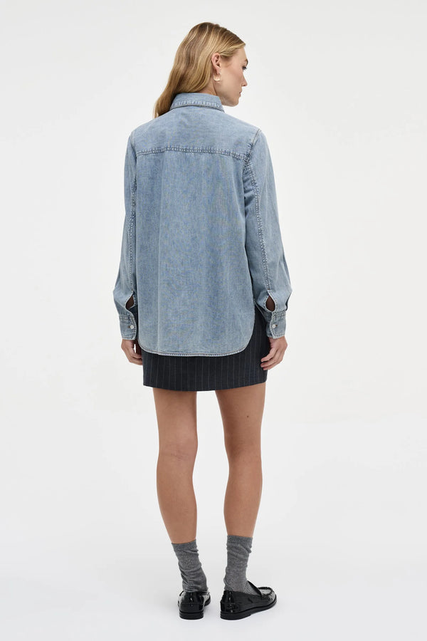 Bessette Denim Shirt - Indigo Dust