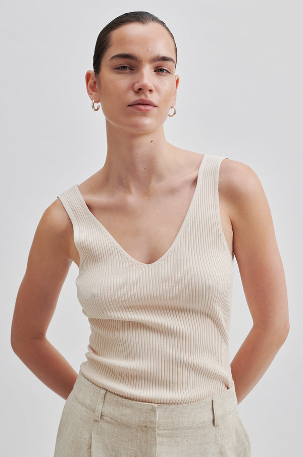 Cosmo Knit Top - French Oak