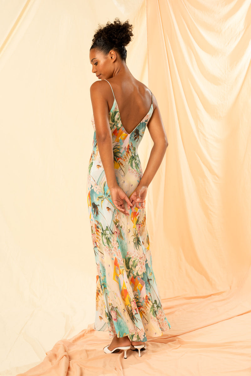 Lia Maxi Slip Dress