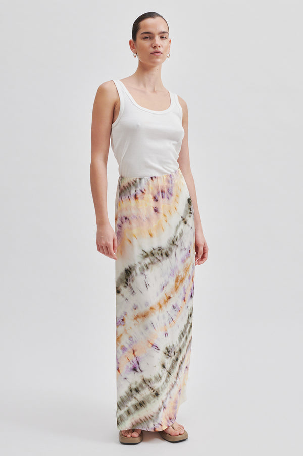 Sirana Maxi Skirt - Tea