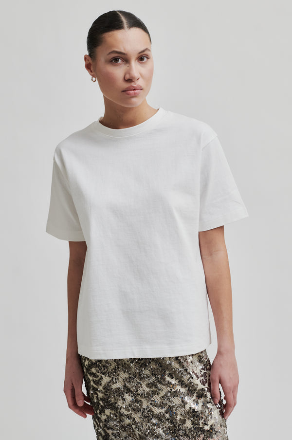 Sila SS Oversize Tee - White