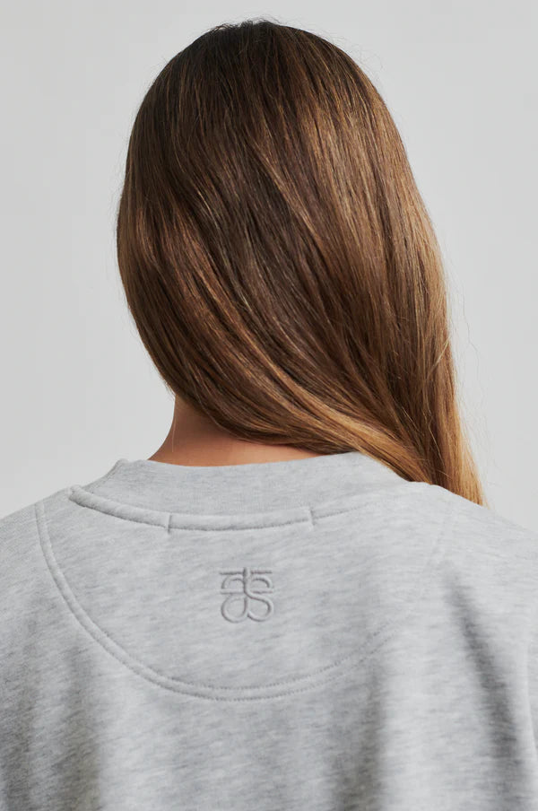 Abadell Balloon Sweat - Grey Melange