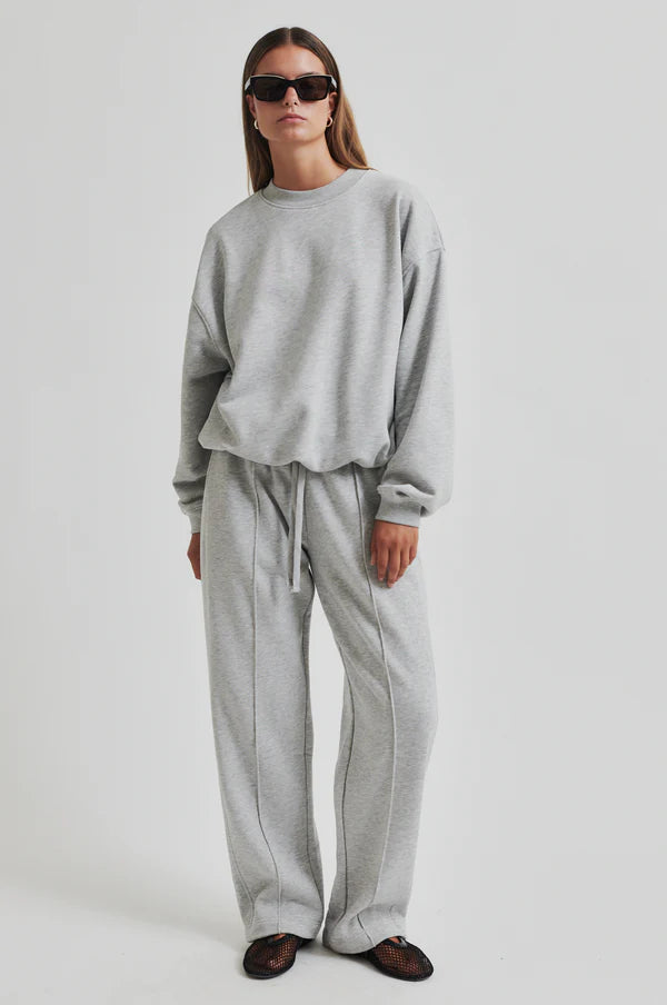 Abadell Balloon Sweat - Grey Melange