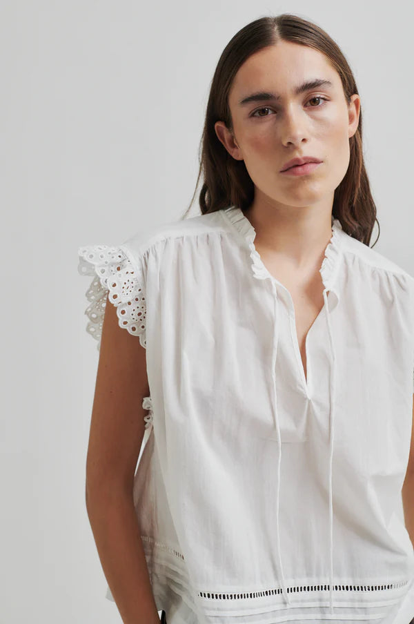 Limona Top - White