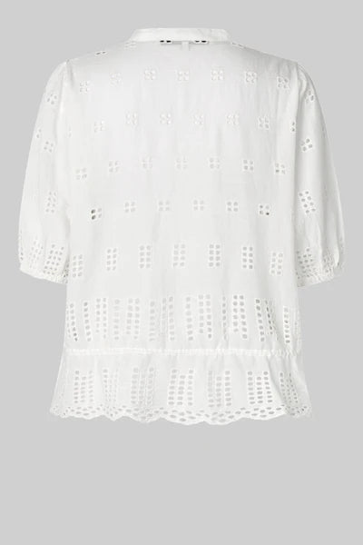 Elenore Shirt - White Alyssum