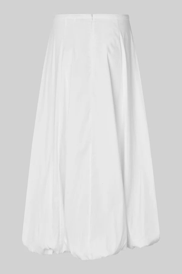 Viktoria Balloon Skirt - White