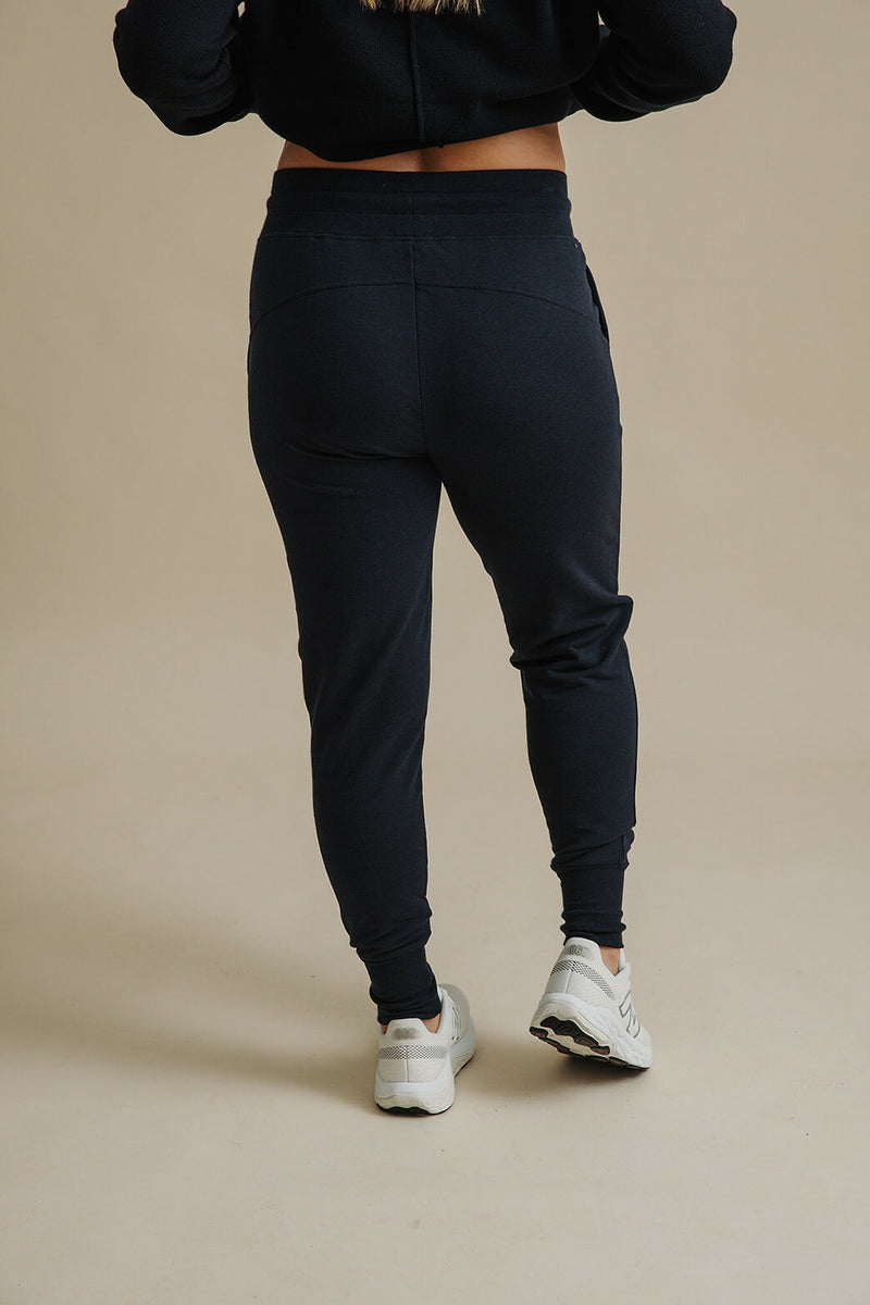 Heavenly Fleece Jogger - Deep Ocean