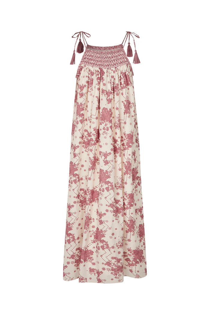 Ango Maxi Dress - Flower Print