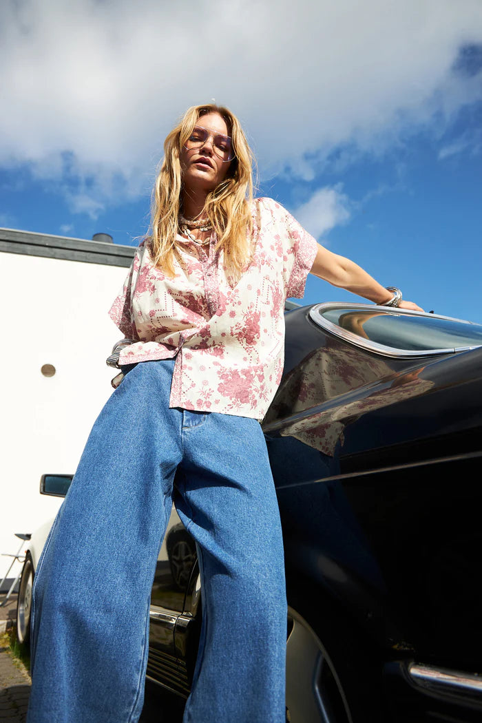 Badal Shirt - Flower Print