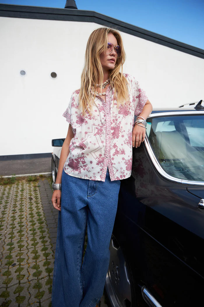 Badal Shirt - Flower Print