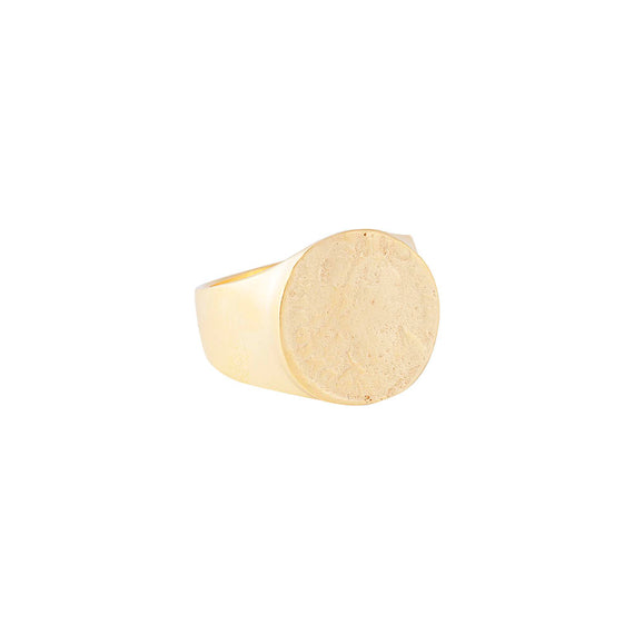Gold Ancient Coin Ring
