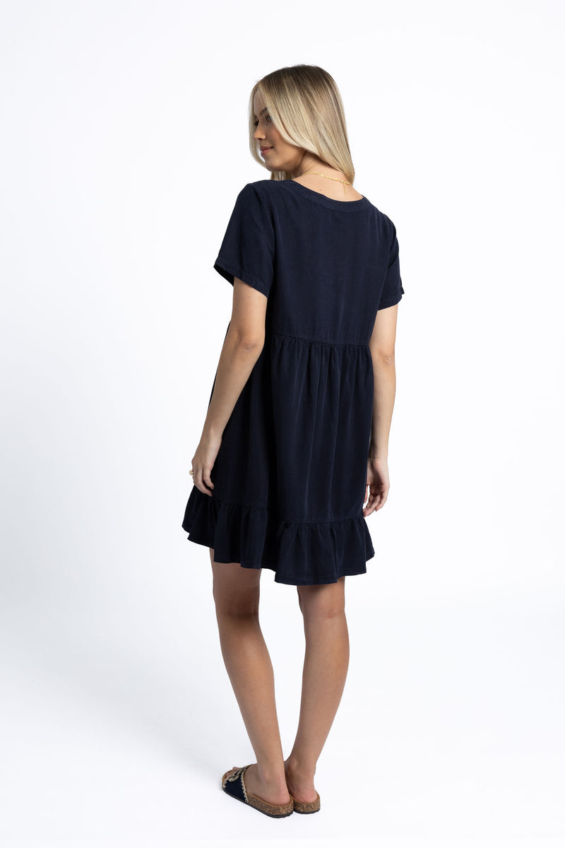 Holly Dress - Navy
