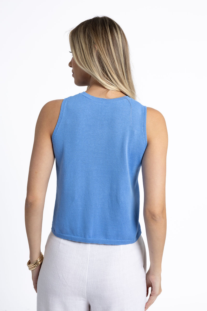 Collette Tank - Cornflower