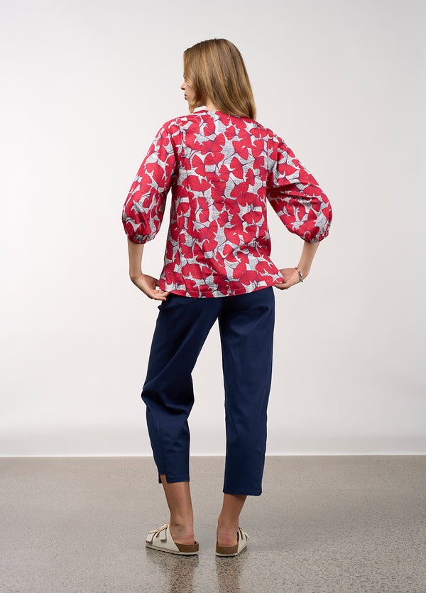 Take Flight Top - Poppy