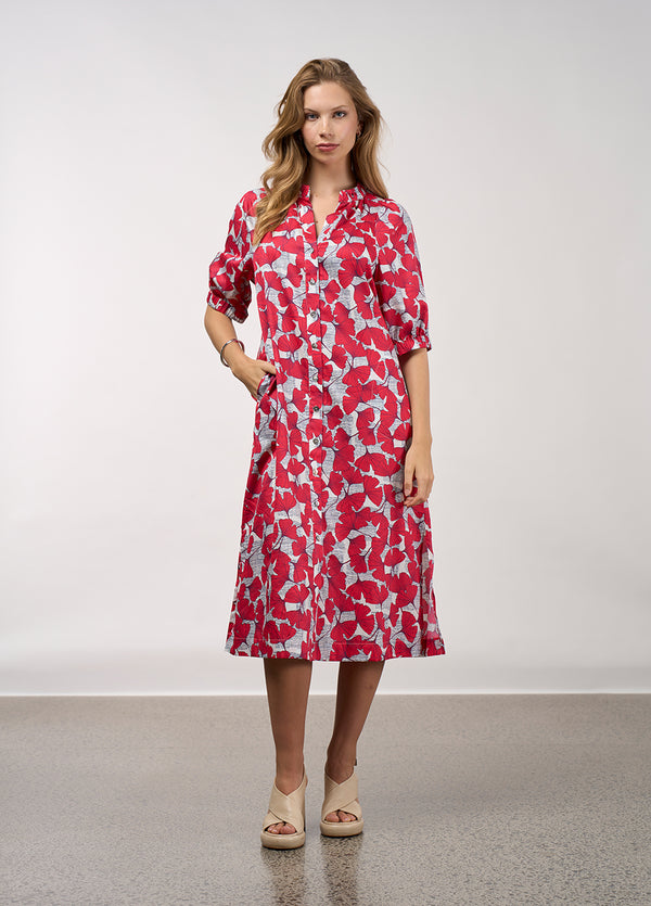 Take Flight Dress - Poppy