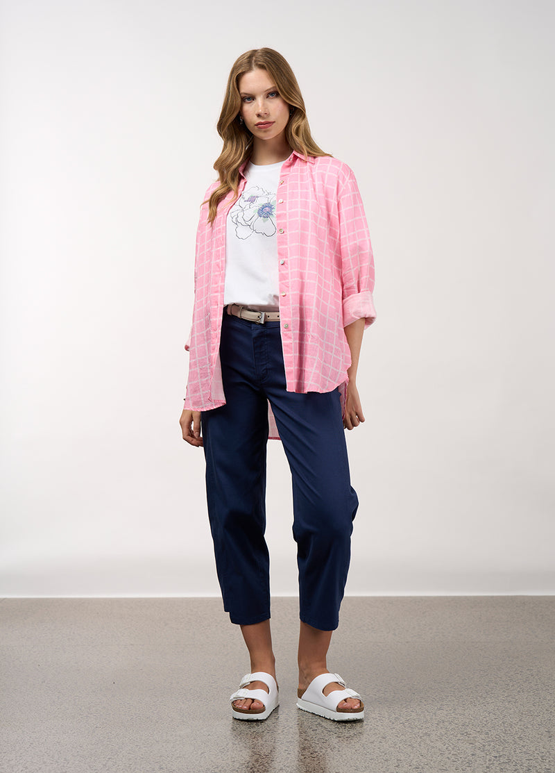 Wavelength Top - Candy/White