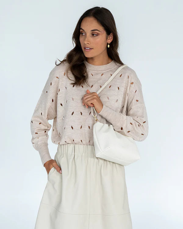 Monty Crossbody Bag - Chalk