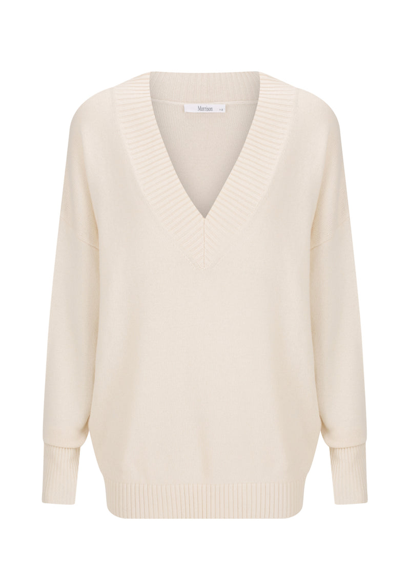 Avon Knit Pullover - Milk