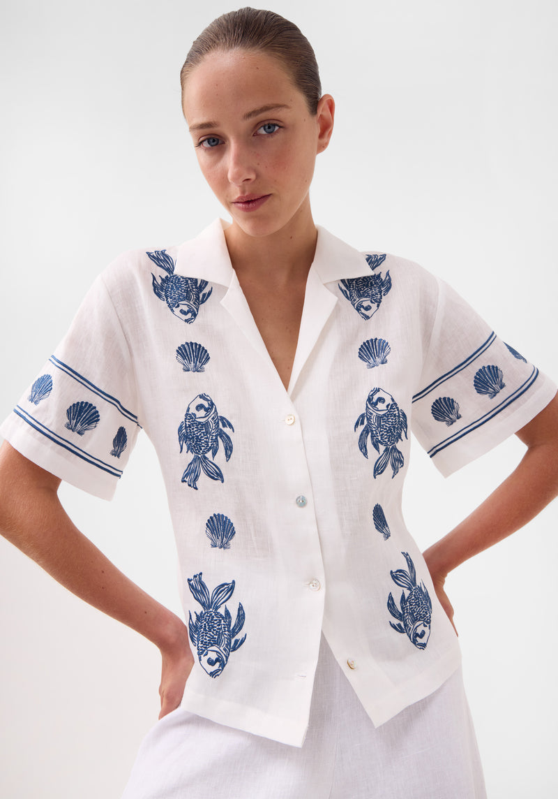 Alpheus Embroidered Shirt