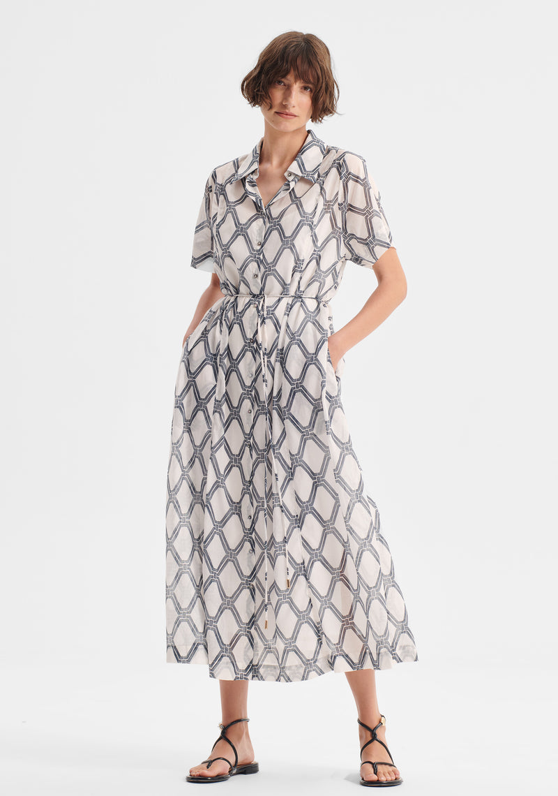 Arlo Shirt Dress - Cream