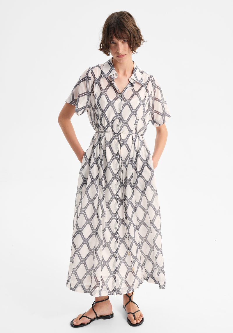 Arlo Shirt Dress - Cream