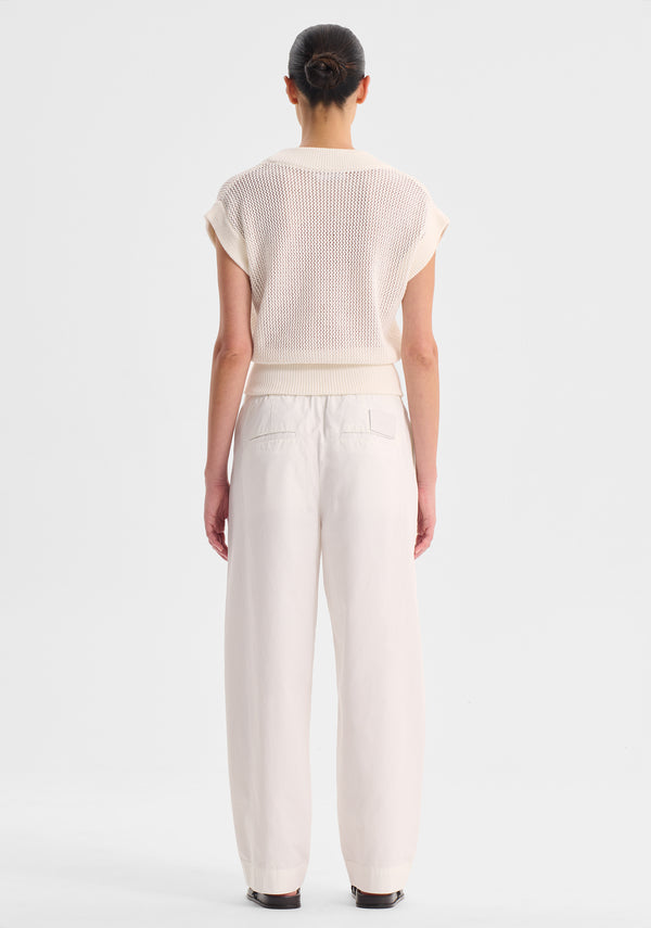 Chiara Knit Vest - White