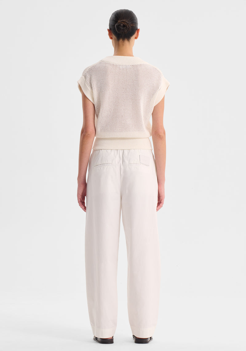 Chiara Knit Vest - White