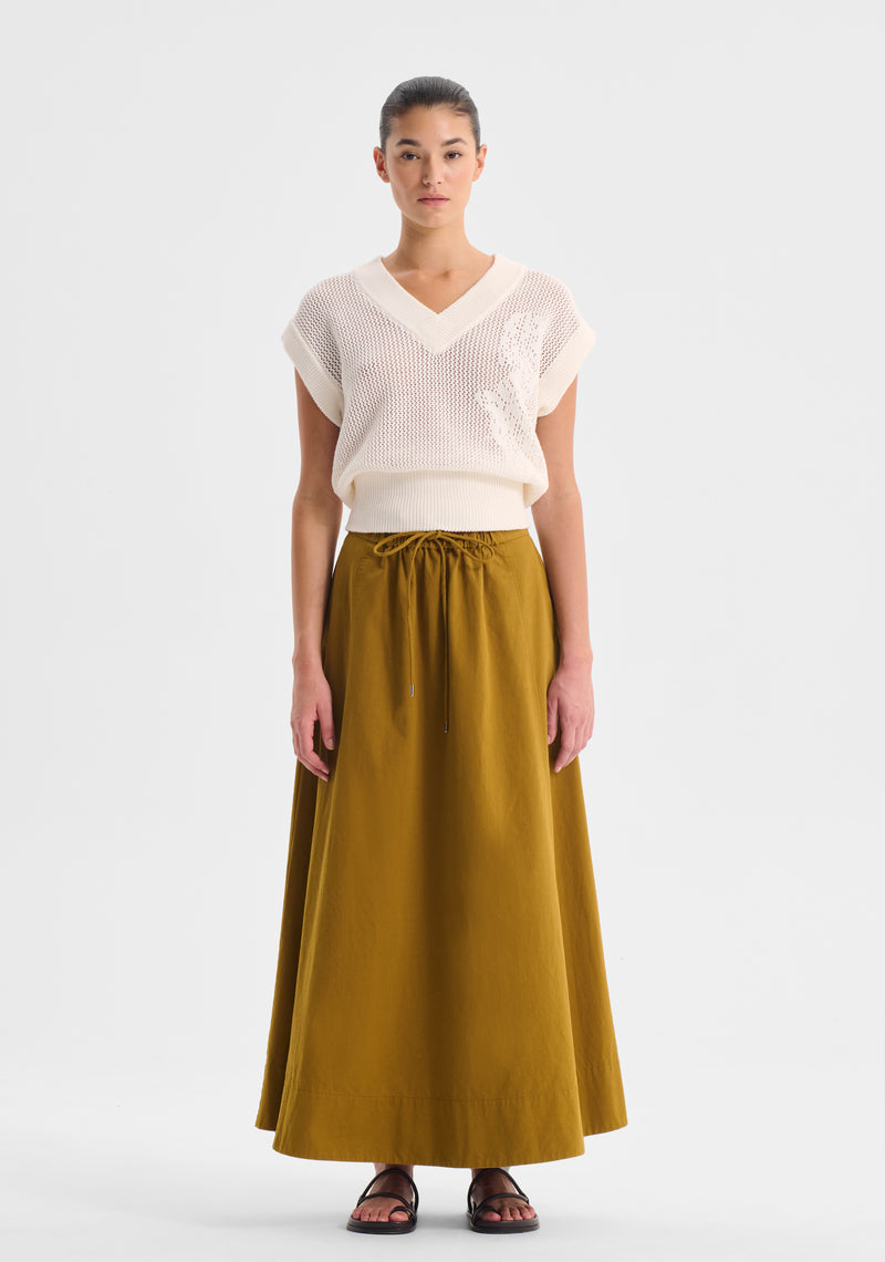 Marique Skirt - Tobacco