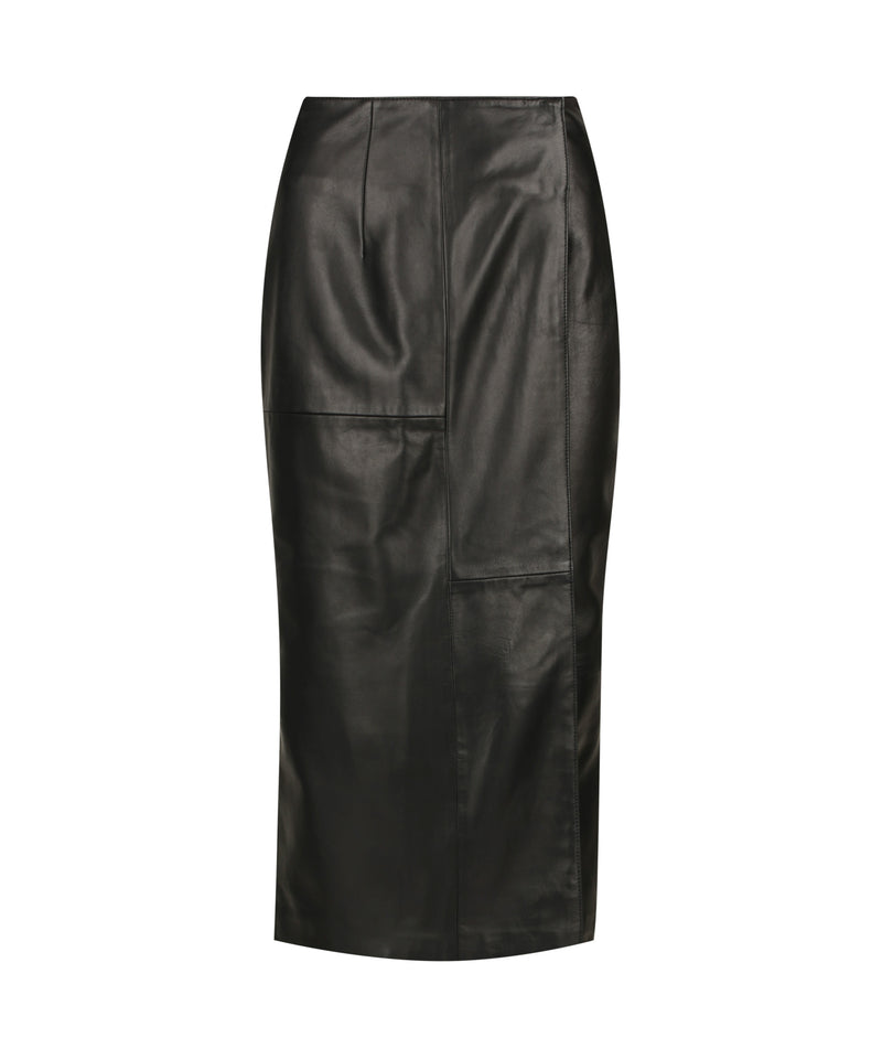 Patti Leather Skirt