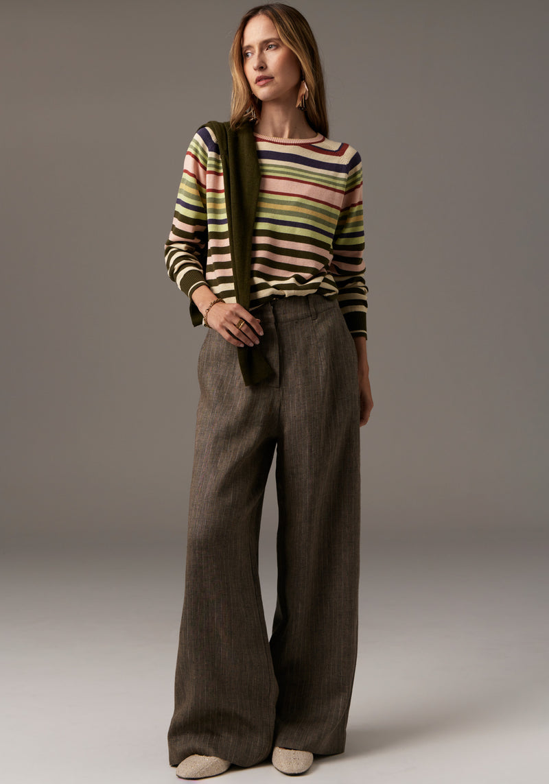 Theo Pinstripe Pant