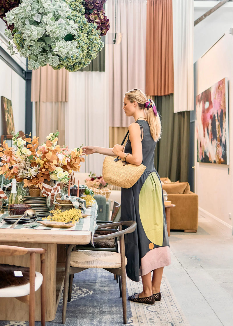 Belle Print Tank Dress