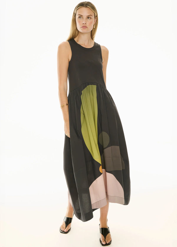 Belle Print Tank Dress