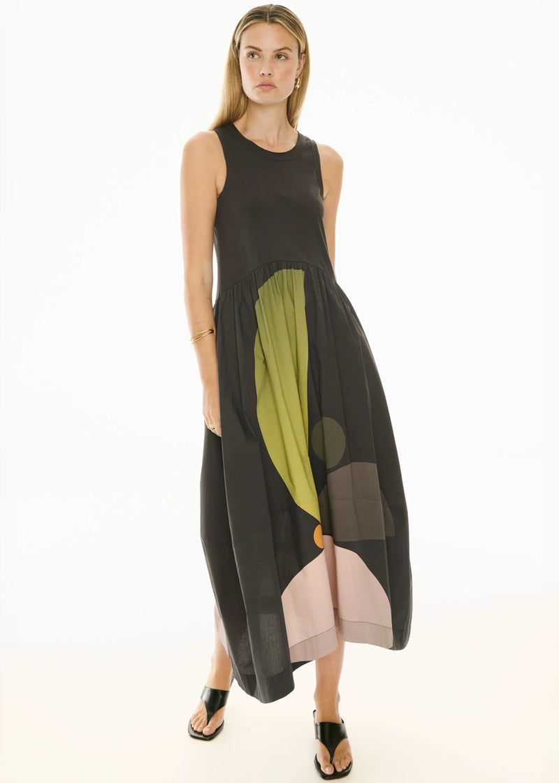 Belle Print Tank Dress