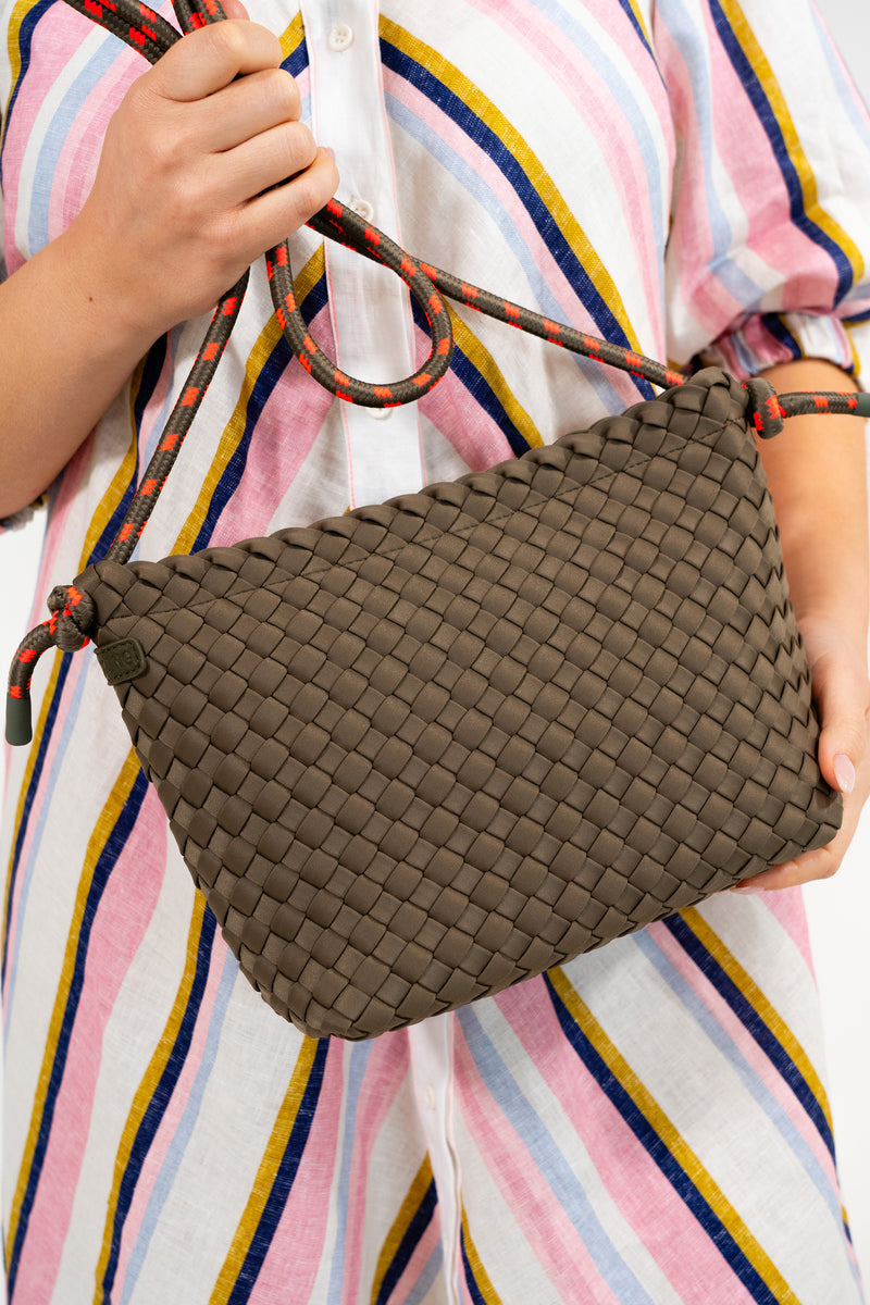 Panama Crossbody - Khaki Neo Plait