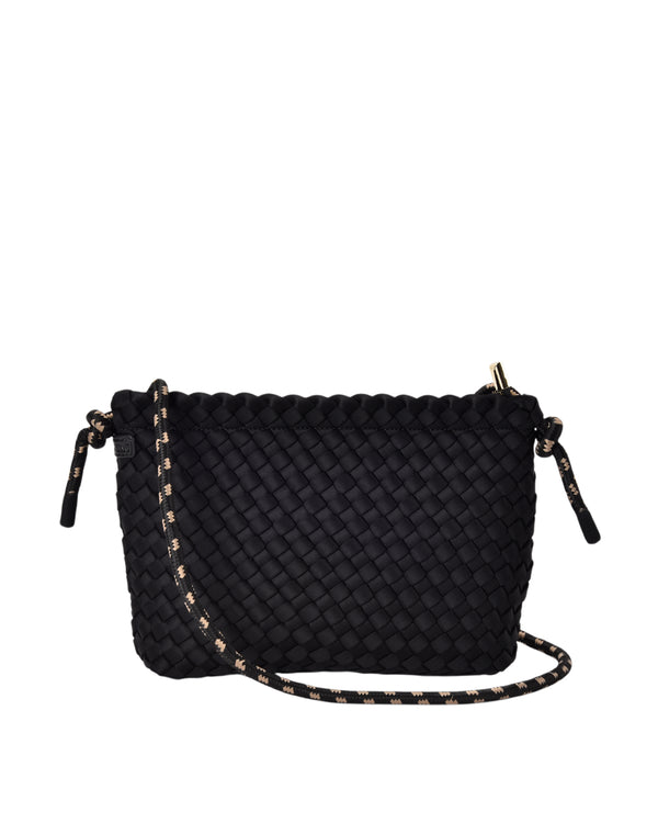 Panama Crossbody - Black Neo Plait