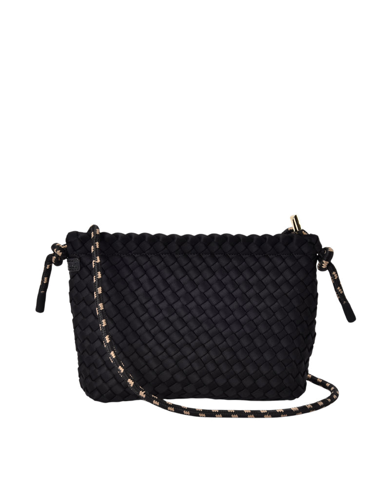 Panama Crossbody - Black Neo Plait
