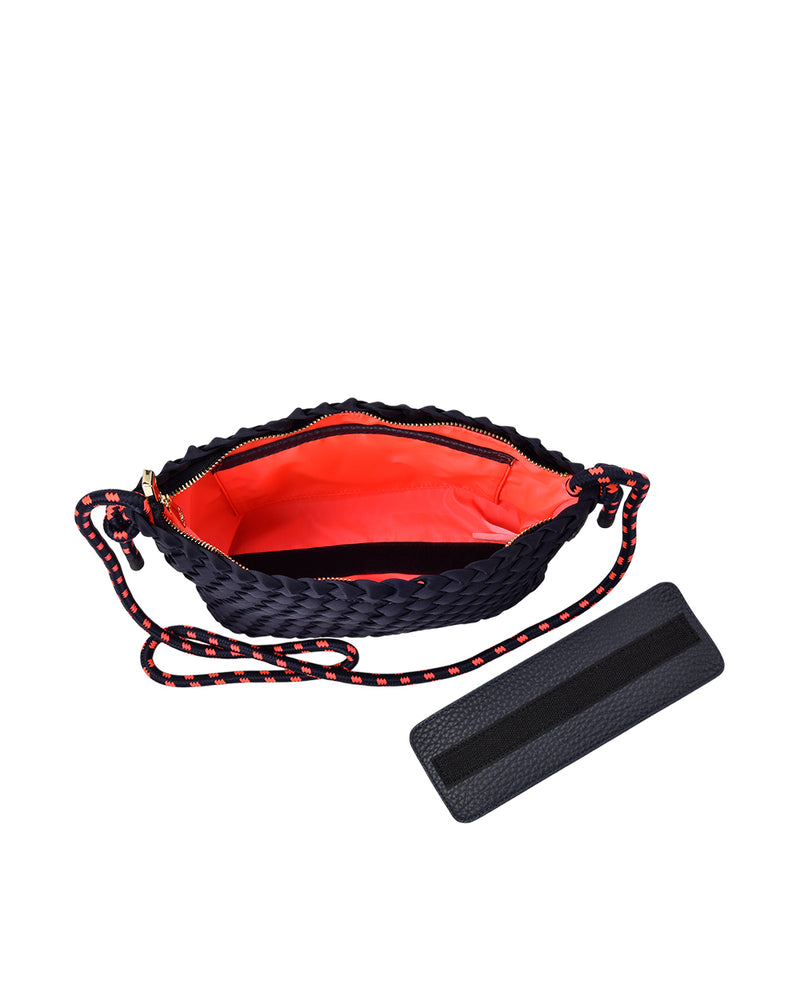 Panama Crossbody - Navy Neo Plait