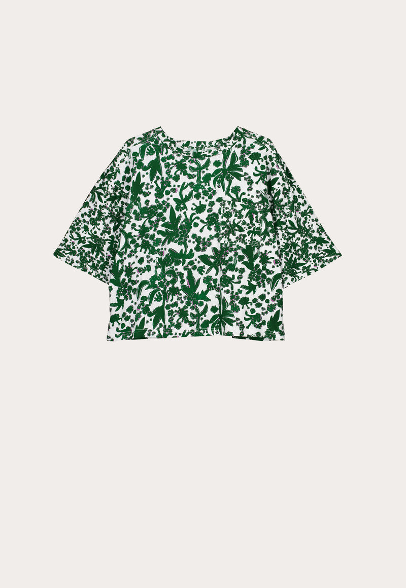 Tasmin Boxy Tee - Parsley