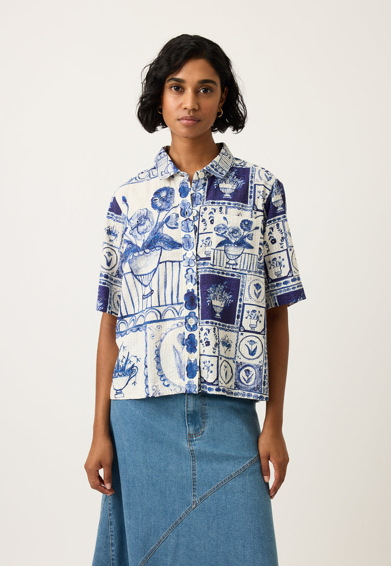 Summer Shirt - Lyon Tile