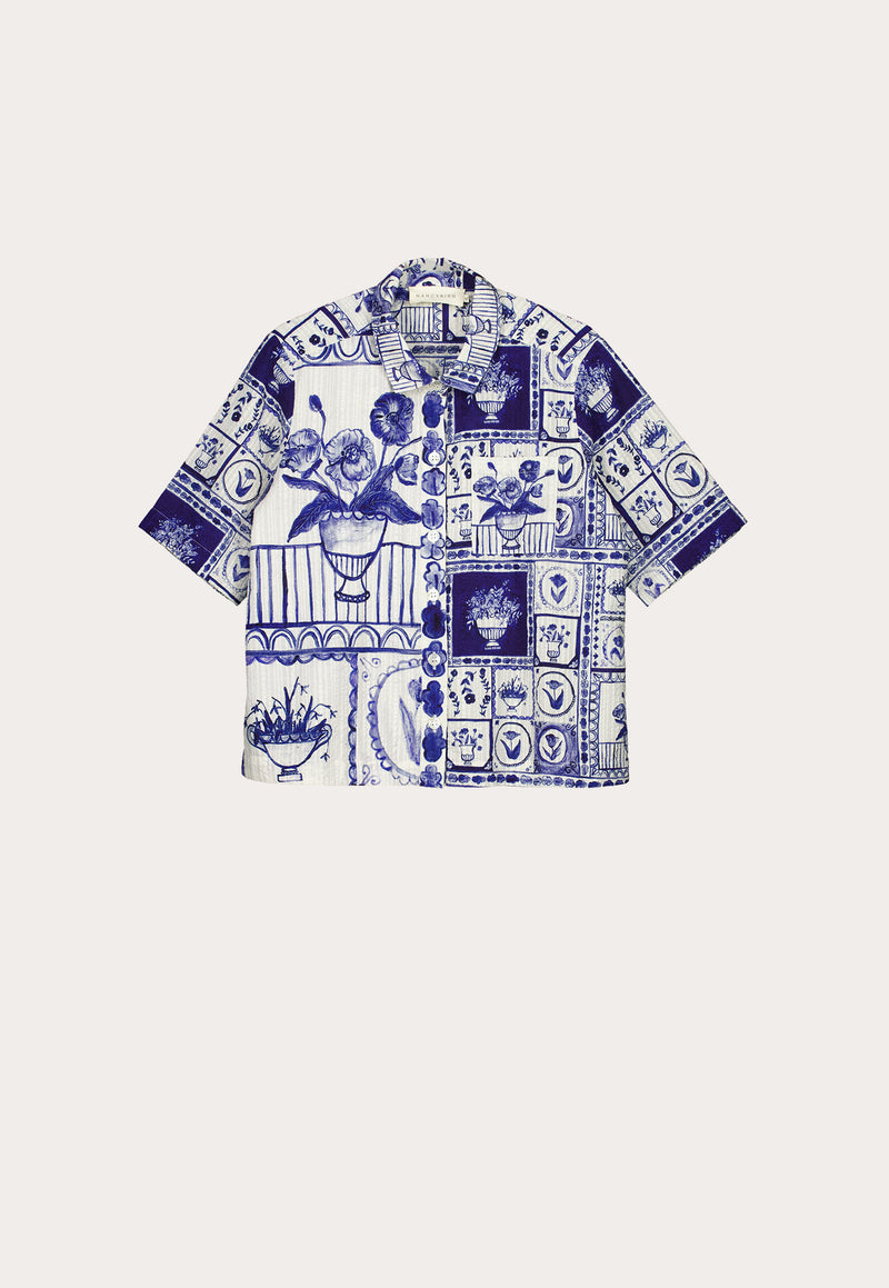 Summer Shirt - Lyon Tile