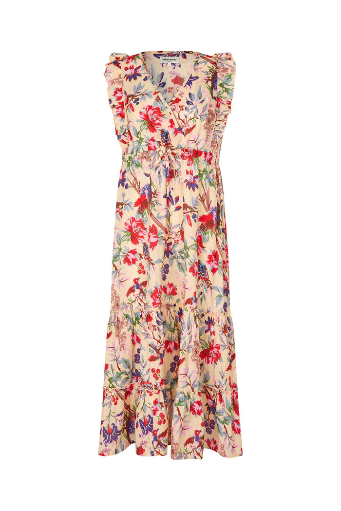 Samo Midi Dress - Floral Print